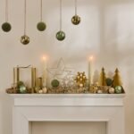 Falun Metal Present Ornaments - Set of 2 - Gold - Image 2