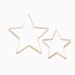 Falun Metal Standing Star Ornament - Set of 2 - Gold - Image 8