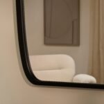 Outlet - Farleigh Large Black Wooden Mirror - Image 2