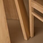 Farren Whitewash Oval Dining Table Set - 6 Seater - Faye Dining Chairs - Whitewash Oak Legs - Image 6