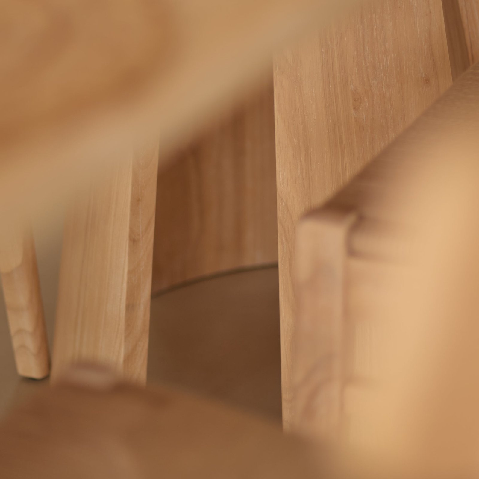 Farren Whitewash Oval Dining Table Set - 6 Seater - Tilly Natural String Dining Chairs - Whitewash Oak Legs - Image 12