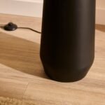 Foxcote Black Metal Floor Lamp Base - 129cm - Image 5