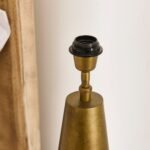 Foxcote 47cm Metal Table Lamp Base - Gold - Image 6