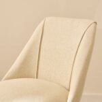 Freya Sand Bar Stool - Black Legs - Image 2