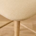 Freya Sand Bar Stool - Whitewash Legs - Image 5