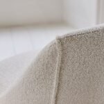 Freya Oat Boucle Dining Chairs - Set of 2 - Pale Oak Legs - Image 6