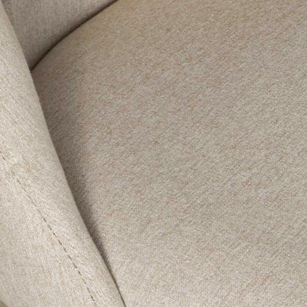 Freya Sand Dining Chairs - Set of 2 - Pale Oak Legs - Image 3