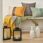 Revesby 40cm Lantern - Black Metal - Image 3
