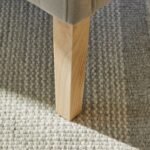 Outlet - Grace Soft Beige Armchair - Whitewash Oak Legs - Image 11