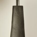 Helland Bronze Lamp with Coningsby White Shade - 40cm - Image 8