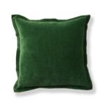 Holbeck 45x45cm Velvet Cushion Cover - Fern Green