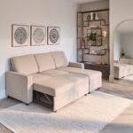 Hugo Corner Sofa Bed with Storage - Taupe   - Image 11