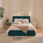 Hannah Double Ottoman Bed - Deep Teal - Image 3