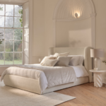 Hannah Double Ottoman Bed - Oyster White - Image 5