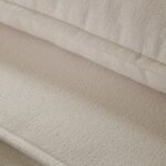 Harlow 2 Seater Double Sofa Bed - Chalk White Boucle - Image 9