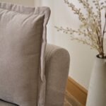Outlet - Harlow Single Sofa Bed - Soft Beige - Image 3