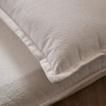 Outlet - Harlow Single Sofa Bed - Chalk White Boucle - Image 4