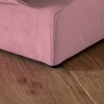 Harlow Single Sofa Bed - Cherry Blossom Pink - Image 8