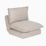 Outlet - Harlow Single Sofa Bed - Soft Beige - Image 8