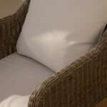 Harlyn Tawny Rattan Garden Armchairs - Set of 2 - Image 3