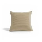 Hayes 45 x 45cm Velvet Cushion Cover - Clay Stripe - Image 5