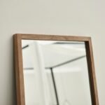 Hensall 140x40cm Wooden Mirror - Natural - Image 3