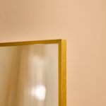 Hensall 150x40cm Metal Free Standing  Mirror - Gold - Image 2