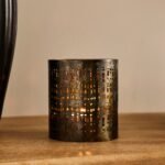 Herriard 10cm Metal Lantern - Gold