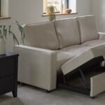 Hugo Corner Sofa Bed with Storage - White - Image 3