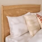 Ida King Size Wooden Bed - Whitewash Oak - Image 2