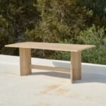 Imani Wooden Garden Coffee Table - Light Brush Acacia