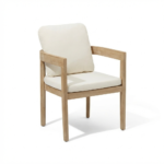 Imani 8 Seater Wooden Garden Dining Set with Imani Dining Chairs - 230cm - Image 13