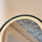 Ingham 145x45cm LED Arch Mirror - Black - Image 5