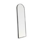 Ingham 170x50cm Full Length Arch Mirror - Black - Image 6