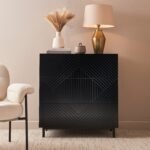 Jack 3 Drawer Chest of Drawers - Black