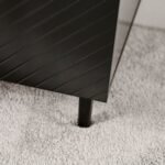 Jack 3 Drawer Chest of Drawers - Black - Image 6