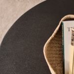 Jade 100cm Oval Coffee Table - Jet Black Mango Wood - Image 3