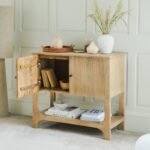 Jade 2 Door Sideboard - Chalked Mango Wood - Image 3