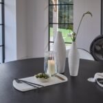 Ripley Ceramic Vase -  Concrete Effect - 33cm - Image 2