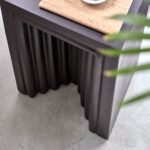 Karasi Black Concrete Side Table - Image 8