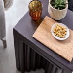 Karasi Black Concrete Side Table - Image 6