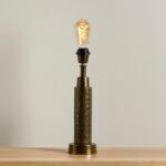 Kimmeridge 32cm Metal Lamp Base - Gold - Image 3