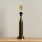 Kimmeridge 32cm Metal Lamp Base - Gold - Image 2