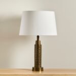Kimmeridge 32cm Metal Lamp Base - Gold
