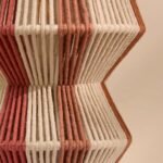 Kateli Paprika Stripe Small Table Lamp - 21cm - Image 4