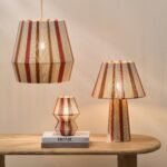 Kateli 35cm Pendant Light - Paprika Stripe - Image 2