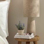 Kew Lavender Plant in Cement Pot - 18cm - Image 2