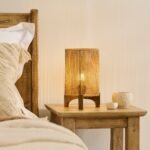 Konduru Natural Jute & Mango Wood Table Lamp - 30cm