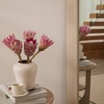 Kubu 170 x 50cm Wooden Arch Mirror - Whitewash - Image 2