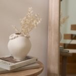 Kubu 180 x 80cm Wooden Arch Mirror - Whitewash - Image 2